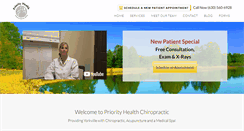 Desktop Screenshot of priorityhealthyorkville.com